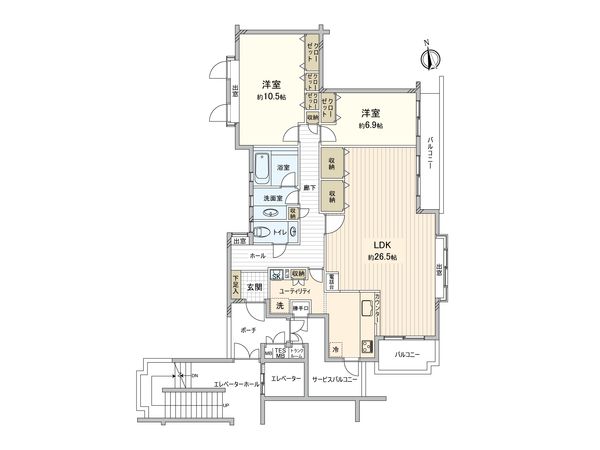 間取図(平面図)