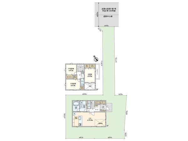 小川1丁目 新築戸建 間取図(平面図)