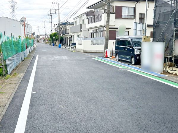 新座市池田4丁目 土地 1区画 前面道路含む外観 新座市池田4丁目 土地 1区画 前面道路含む外観