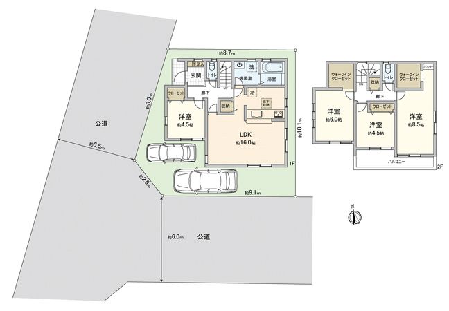 間取図(平面図)