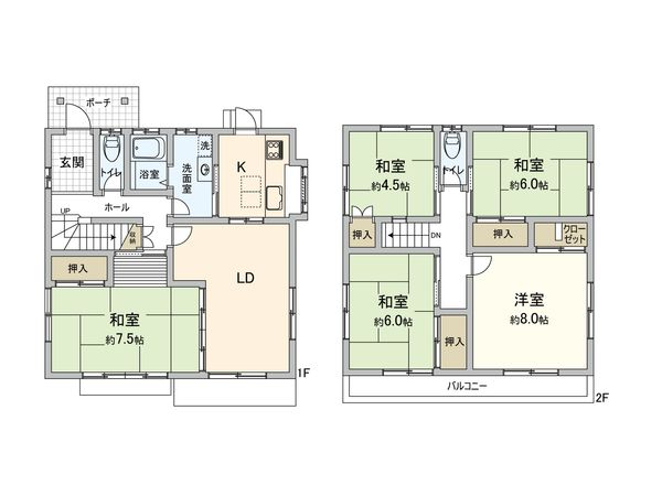 坂戸市関間3丁目 戸建 間取図(平面図) 坂戸市関間3丁目 戸建 間取図(平面図)