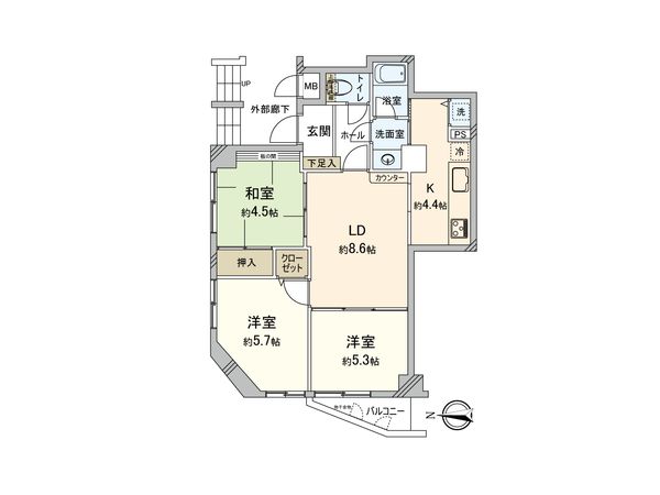 間取図(平面図)