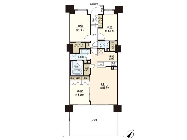 レーベン上尾GRAN MAJESTA 間取図(平面図)