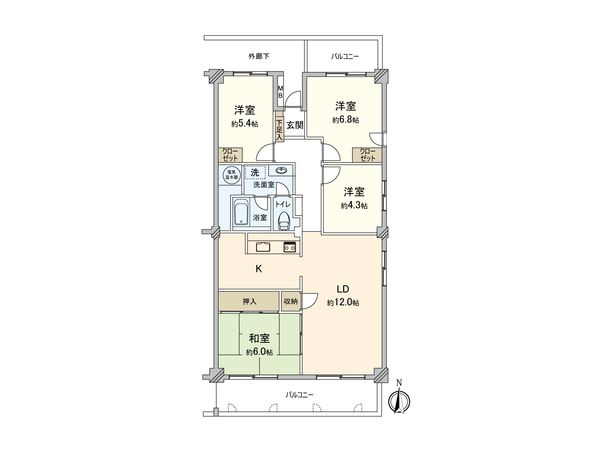 間取図(平面図)