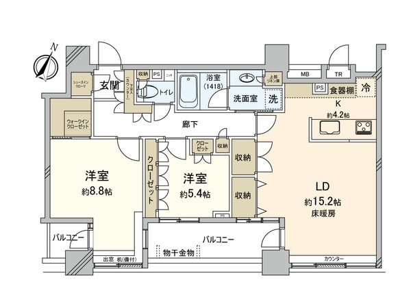 大宮ファーストプレイスタワー 間取図(平面図) 大宮ファーストプレイスタワー 間取図(平面図)