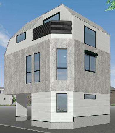 品川区西中延1丁目 新築戸建 外観 品川区西中延1丁目 新築戸建 外観