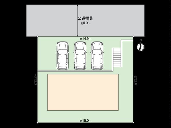 金沢区富岡西6丁目 新築戸建 区画図 金沢区富岡西6丁目 新築戸建 区画図
