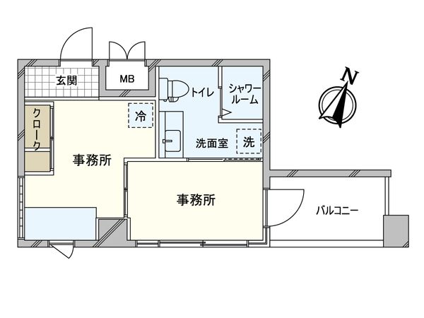 ラインビルド芦屋船戸 間取図(平面図) ラインビルド芦屋船戸 間取図(平面図)