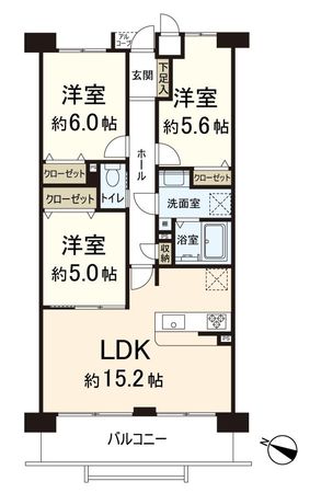 ラウンドヒルズ生駒 間取図(平面図) ラウンドヒルズ生駒 間取図(平面図)