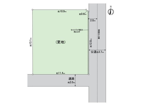 下京区梅小路東町 区画図 下京区梅小路東町 区画図