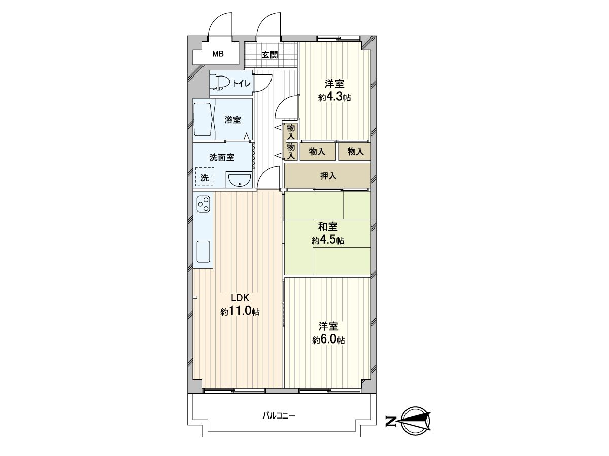 間取図(平面図)