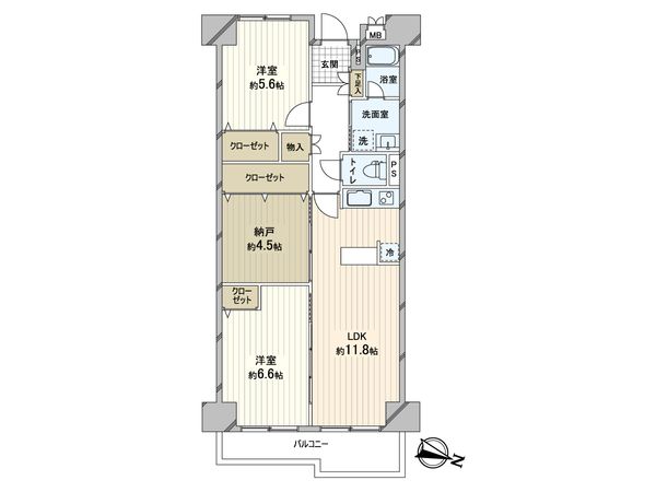 八戸ノ里第2ガーデンハイツ 間取図(平面図) 八戸ノ里第2ガーデンハイツ 間取図(平面図)