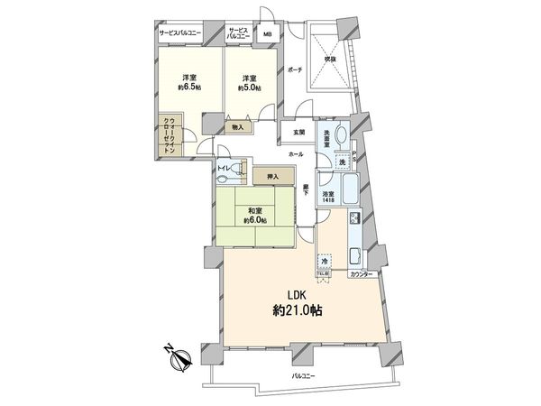 ベイシティ大阪センタープラザ 間取図(平面図) ベイシティ大阪センタープラザ 間取図(平面図)
