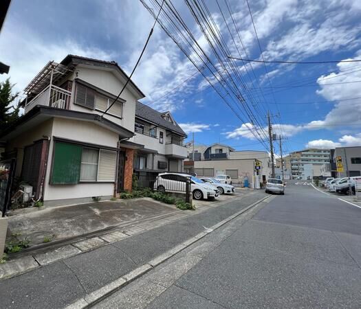 高津区久末(土地) 前面道路含む外観