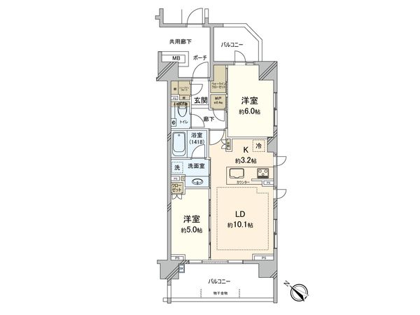 シティハウス目黒学芸大学 間取図(平面図) シティハウス目黒学芸大学 間取図(平面図)