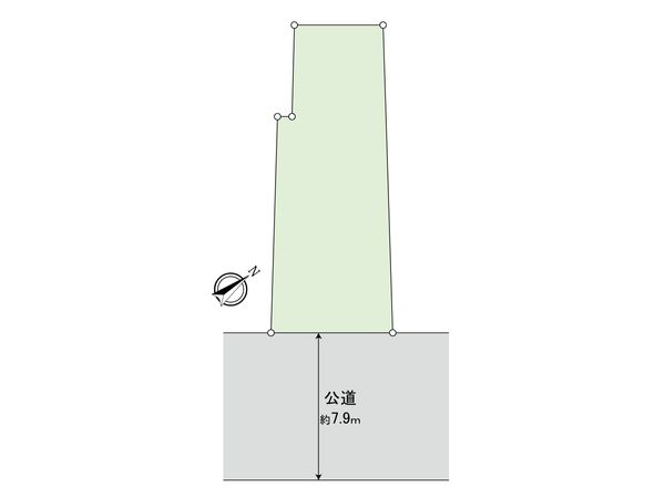 西区中央2丁目(土地) 区画図 西区中央2丁目(土地) 区画図