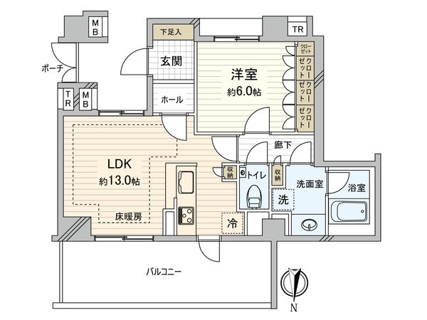 グレーシアステイツ緑園都市 間取図(平面図)