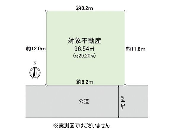 府中市府中町2丁目 土地 区画図 府中市府中町2丁目 土地 区画図