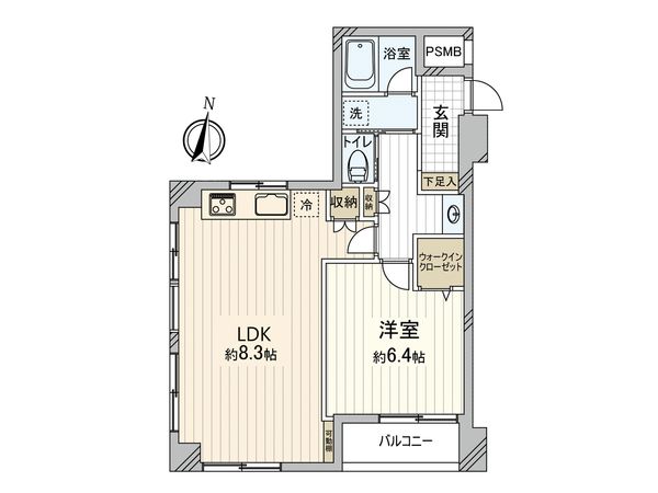 ヴェラハイツ第2東府中陣屋 間取図(平面図) ヴェラハイツ第2東府中陣屋 間取図(平面図)