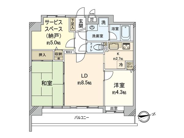 間取図(平面図)
