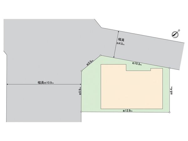 北別府5丁目 新築戸建 1号地 区画図