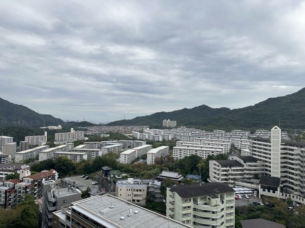 須磨パークヒルズ E棟 眺望