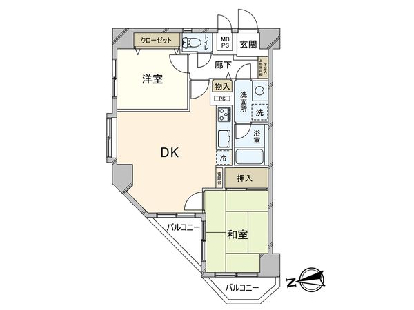 ライオンズマンション川口栄町 間取図(平面図)