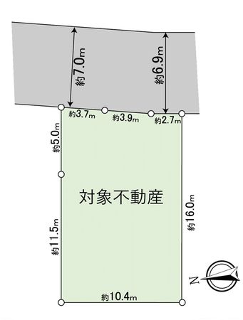 豊田市小川町7丁目 区画図 豊田市小川町7丁目 区画図