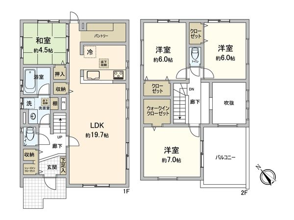 間取図(平面図)