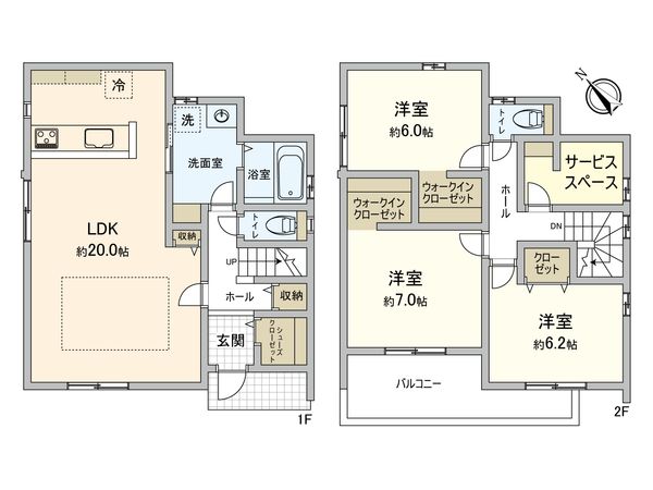 豊田市寺部町2丁目 間取図(平面図)