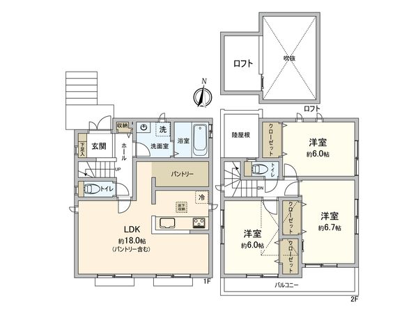 間取図(平面図)