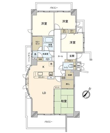 間取図(平面図)