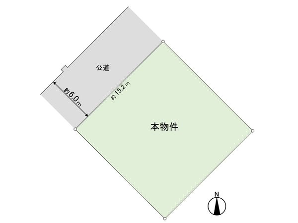 戸建 茂庭台3丁目 区画図