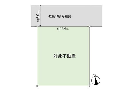 東向陽台3丁目 土地 区画図 東向陽台3丁目 土地 区画図