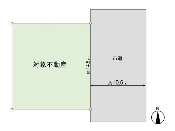 上杉2丁目 土地 区画図 上杉2丁目 土地 区画図