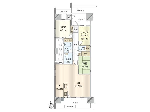 フローレンス廿日市駅前 間取図(平面図) フローレンス廿日市駅前 間取図(平面図)