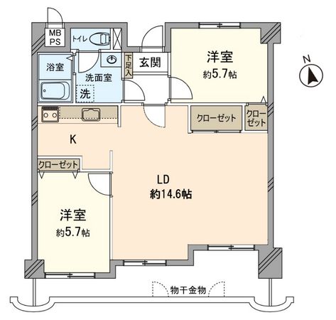 クリーンピア大元駅前 間取図(平面図) クリーンピア大元駅前 間取図(平面図)
