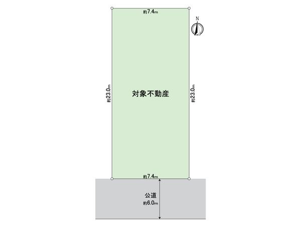 緑区滝ノ水4丁目 土地 区画図 緑区滝ノ水4丁目 土地 区画図
