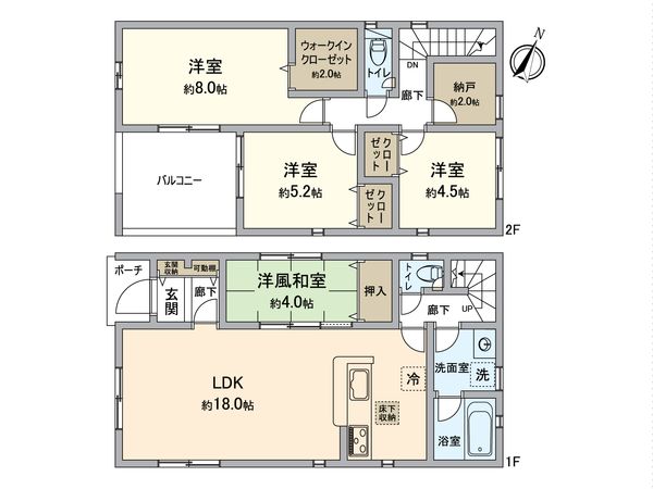 緑区清水山 第2 3号棟 間取図(平面図) 緑区清水山 第2 3号棟 間取図(平面図)