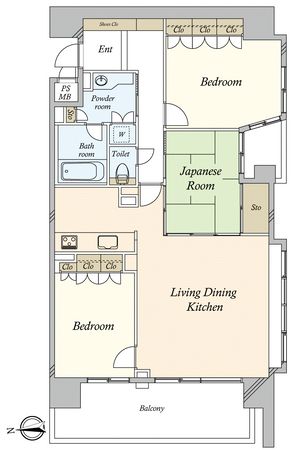ライオンズシティ栄本町通 間取図(平面図)