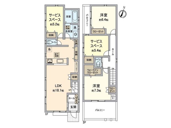 瑞穂区白砂町4丁目 1号棟 間取図(平面図) 瑞穂区白砂町4丁目 1号棟 間取図(平面図)