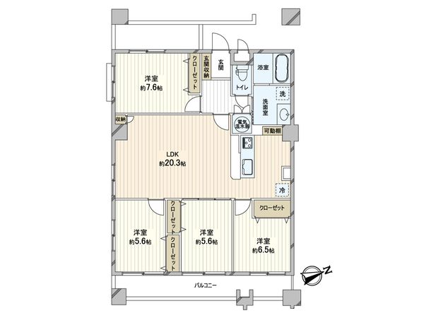 ロワールマンショングレイス井尻 間取図(平面図) ロワールマンショングレイス井尻 間取図(平面図)