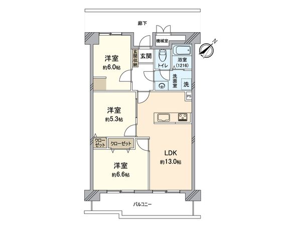 セントラルレジデンス相生苑 間取図(平面図)