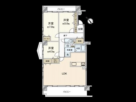 藤和シティコープ安城相生 間取図(平面図) 藤和シティコープ安城相生 間取図(平面図)