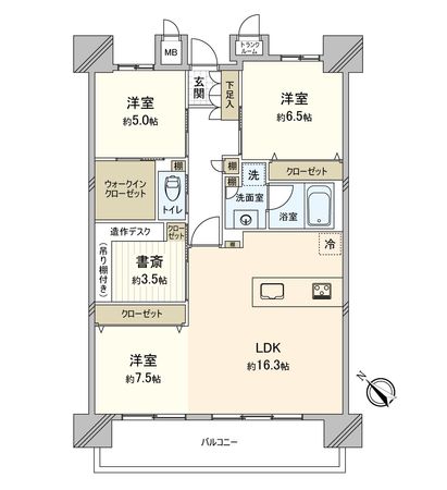レゾンシティ安城 間取図(平面図) レゾンシティ安城 間取図(平面図)